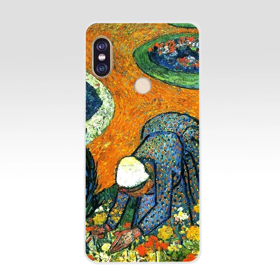 130 Vincent Van Gogh звездное небо картина маслом Мягкий Силиконовый ТПУ чехол для