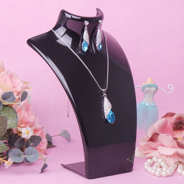 Free shipping Model aircraft necklace holder rack portrait frame jewelry holder accessories display rack Jewelry Packaging