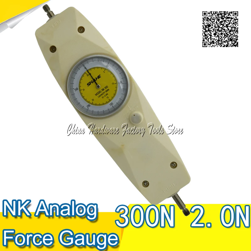 

SHAHE Pointer push voltage meter NK-300 dynamometer new measurement tool power meter