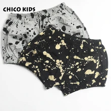 18 Детские шорты с чернилами для девочек и мальчиков, Детские пекарни для маленьких мальчиков, детские пляжные шорты с геометрическим рисунком, летняя одежда