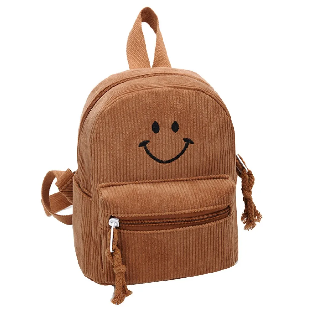 SAGACE смайлик для родителей и детей, школьная сумка для женщин и девочек, школьные сумки, маленький дорожный рюкзак, ранец, рюкзак, рюкзак, mochila feminina