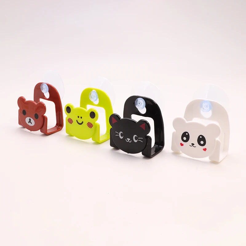 Lovely Good Quality Cartoon Dish Cloth Sponge Holder With Suction Cup Home Decor Dinning Room Kitchen Accessories Organizer