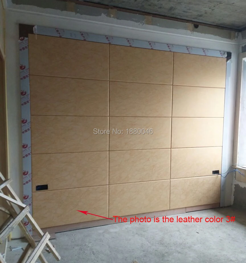 

6pcs 60*30cm Custom Eco Friendly Wall Decoration Faux Leather Panels PU Leather Panel 3D Wall Panel And 3D Wall Covering