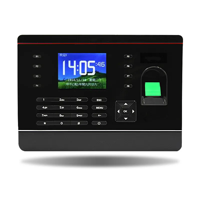 

Realand A-C061 TCP/IP USB RFID Biometrics Fingerprint time recorder with 2.8 inch Touch Screen and free English software on sale