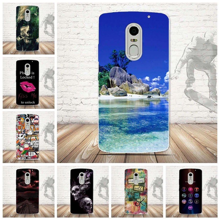 

Silicone Case for Lenovo VIBE X3 Mobile Phone Protector Soft TPU Back Cover for Lenovo X3 Cases Luxury 3D Relief Printing Bag
