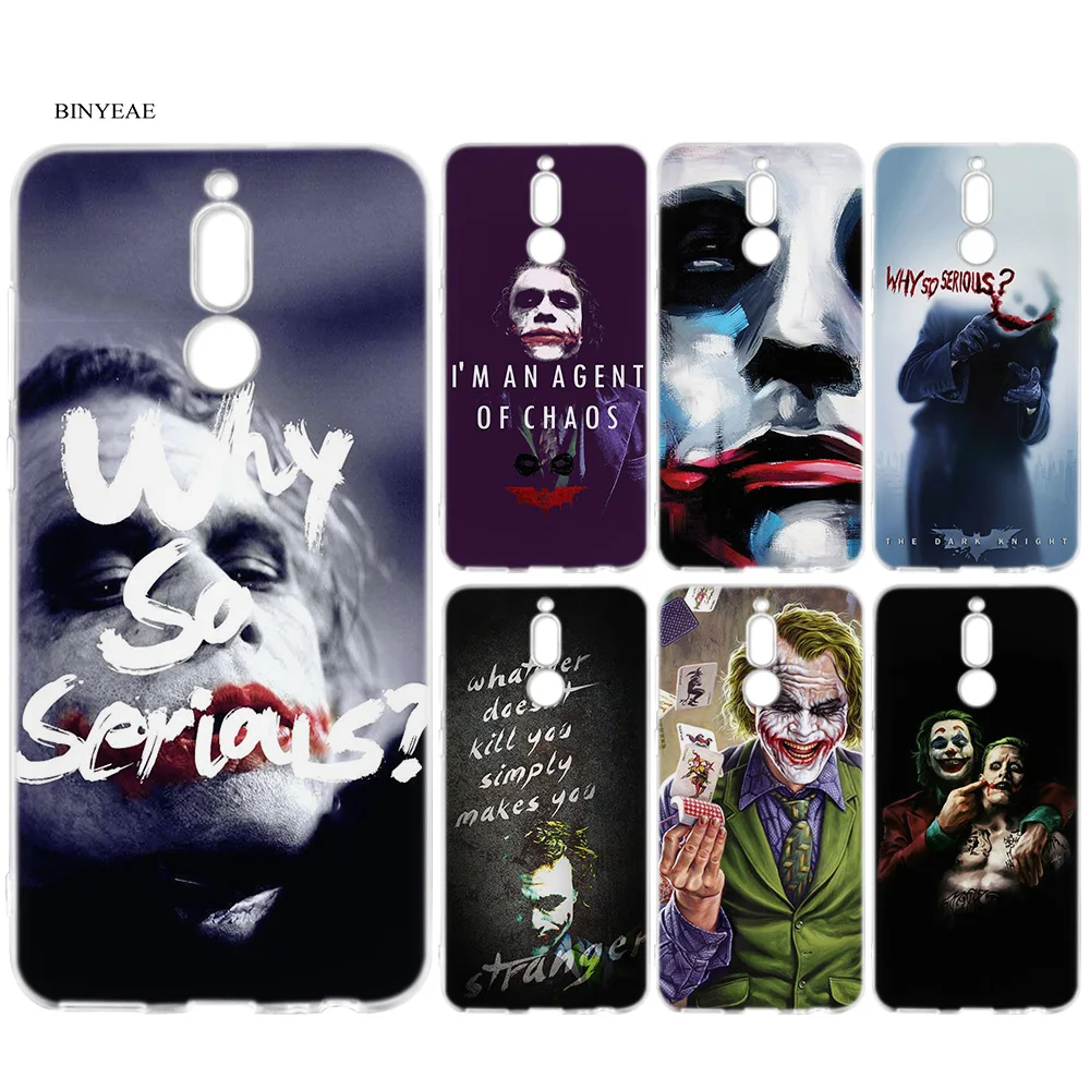 

Batman Joker The Dark Knight Cartoon Case for Huawei Honor 7C 7A 7S 8X 8C 9i 9N P8 P9 Y9 Lite Pro 2018 2019 Rubber Soft Cover
