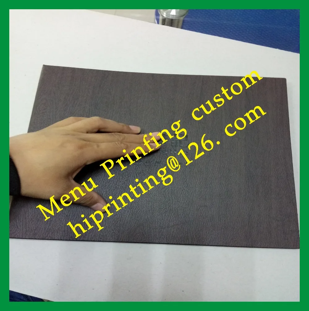 

Menu printing custom