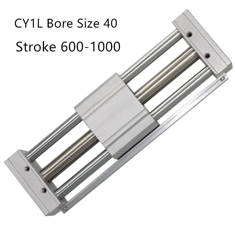 CY1L CY1L40 RMTL магнитно соединенный воздушный цилиндр SMC CY1L40-600 CY1L40-700 CY1L40-800 CY1L40-900 |