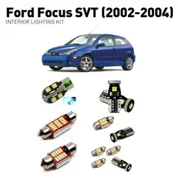 Светодиодные Внутренние огни для Ford focus svt 2002-2004 14 шт. Led Автомобильные фары комплект освещения автомобильные лампы Canbus