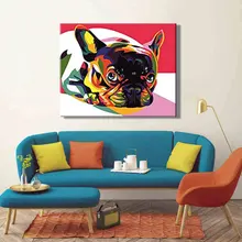 Краски по numbes книги искусству ing по номерам работы животного Красочные абстрактные личности жизни картина для декора комнаты