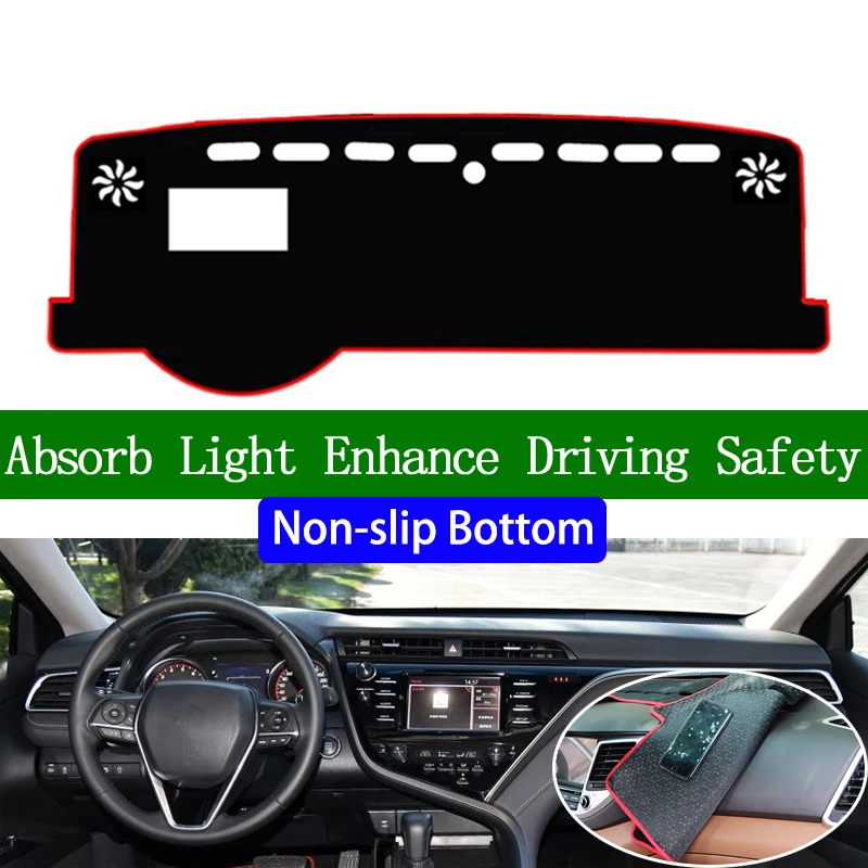 

For Toyota camry XV70 2018 2019 Car Stickers Interior Car Accessories