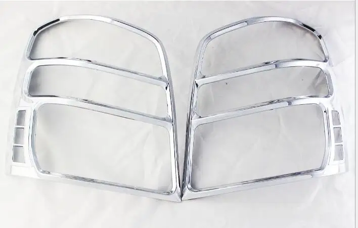 

High quality plating taillight cover rear light trim frame brake protection sequins for Toyota Highlander Kluger 2002 2003 2004