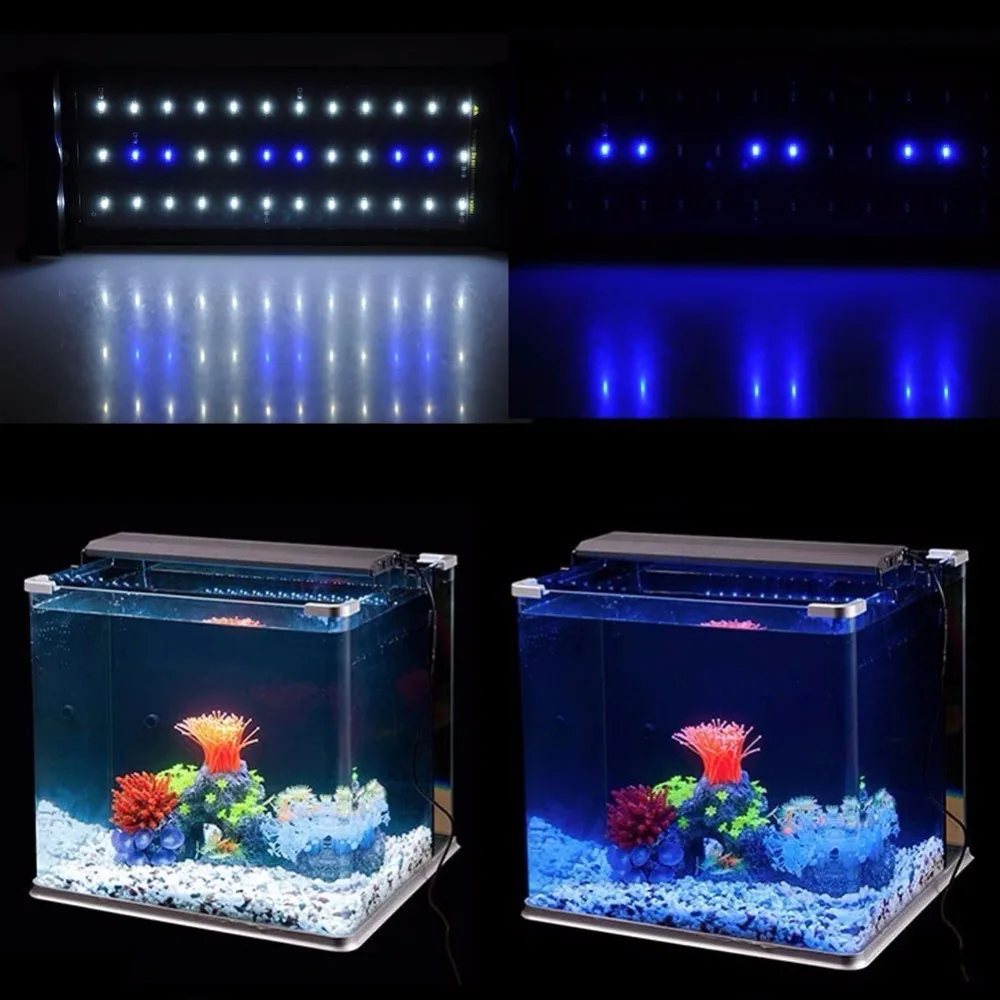 LED Aquarium Beleuchtung 50cm, GOOBAT LED Aquarienbeleuchtung für ... LED Aquarium Beleuchtung 50cm, GOOBAT LED Aquarienbeleuchtung für ...