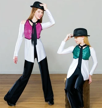 

2018 Leotard Justaucorps Ballet The New Jazz Hip-hop Dance Clothes Suit Clothing Trade Of Original Single Performer Costumes