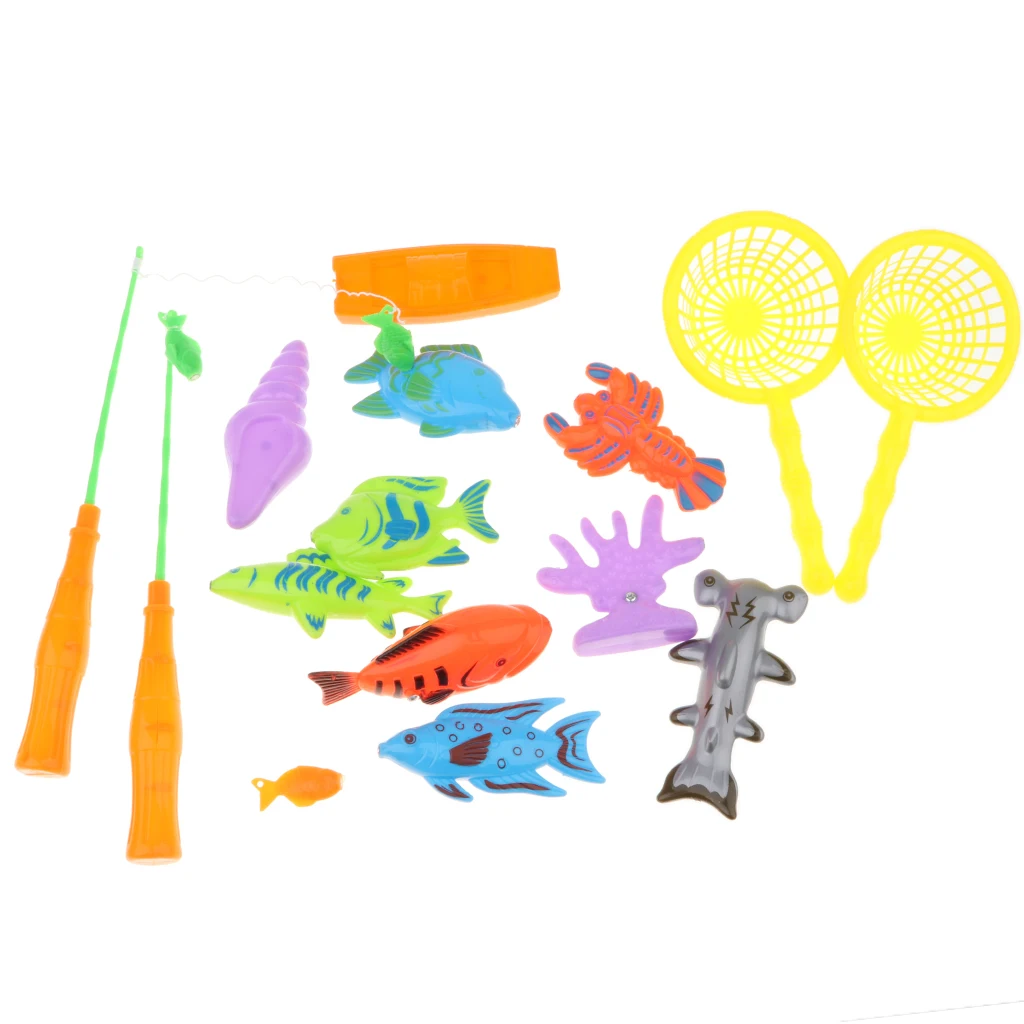 Environmental non-toxic rubber and plastic material Fishing Game Hook Fishing tool Toy for pretend play fishing tool
