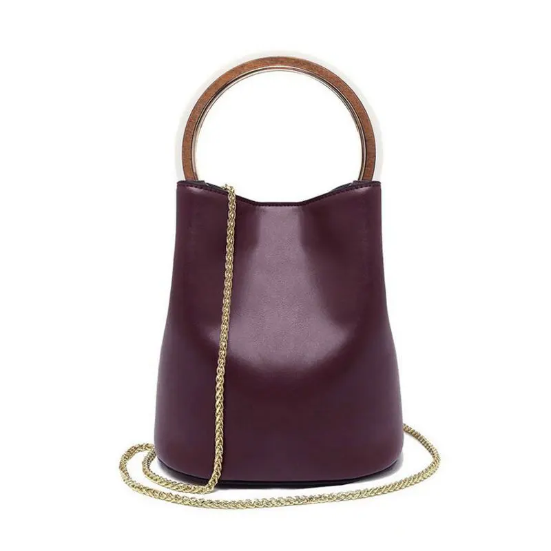

New 100% Genuine Leather Bags Women High Quality Women Handbags Designer Shoulder Bags Ladies Sac Femme Bucket bag