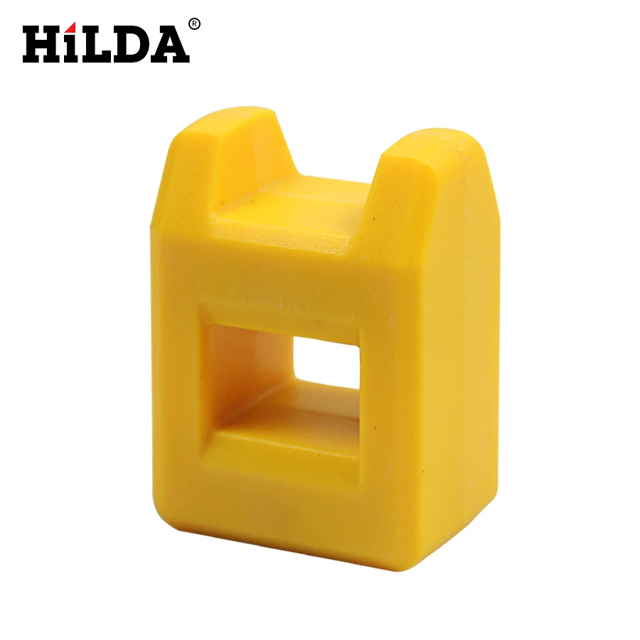 

1Pc Mini 2 in 1 Magnetizer Demagnetizer Tool Yellow Home Screwdriver Magnetic Tools Woodworking Hand Tool Accessories