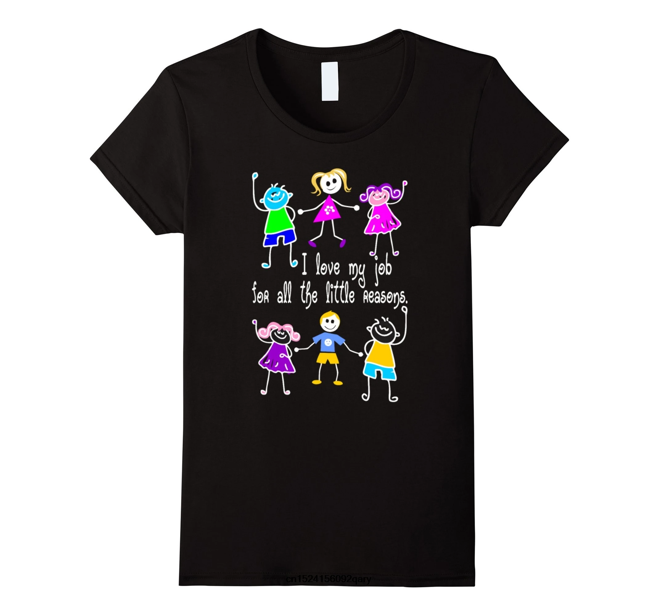 

Men Funny T Shirt Women Cool tshirt I Love My Job For All The Little Reasons Teacher T-Shirt
