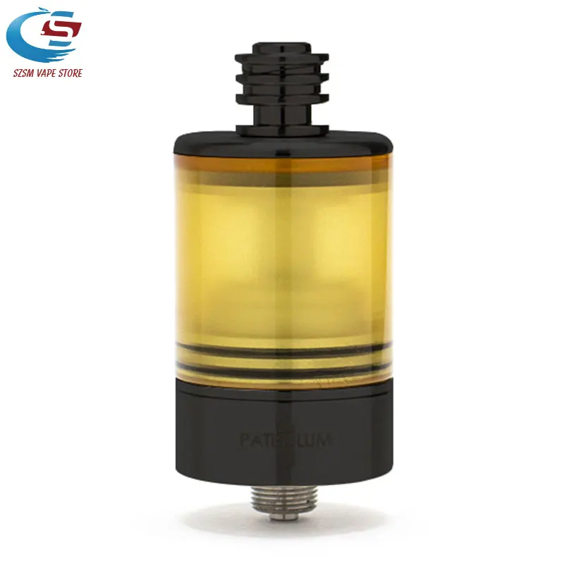 

Patibulum Style 22mm RTA Electronic cigarette Atomizer 316 SS + PEI material vape Tank Single coil atomizer for vape Mech mod