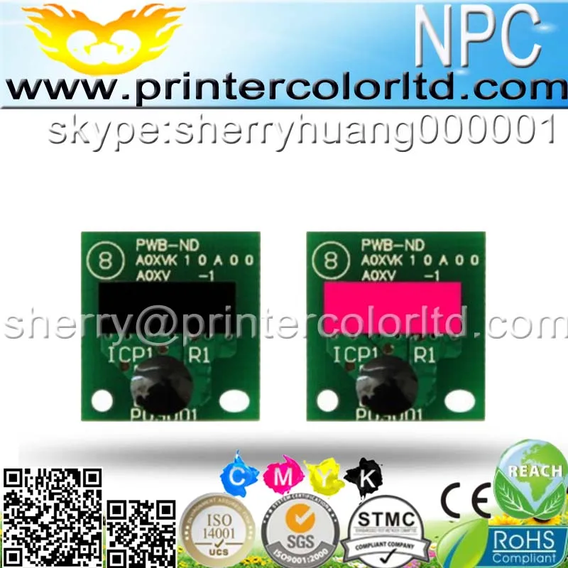 Для Konica Minolta тонер Bizhub C224 c284 c364 c454 c554 блок изображения чип барабанного