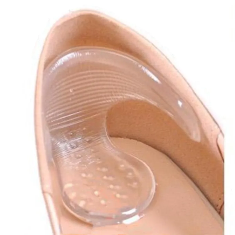 

1 Pair T-type Thread Silicone Soft Insert Heel Liner Grips High Heel Comfort Pads Feet Accessories anti-friction Insert
