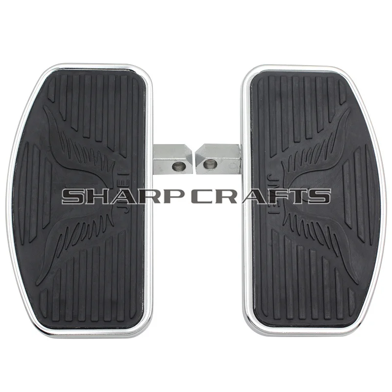 24MM Motorcycle Driver Front Rider Foot Pegs Floorboards Footboards For