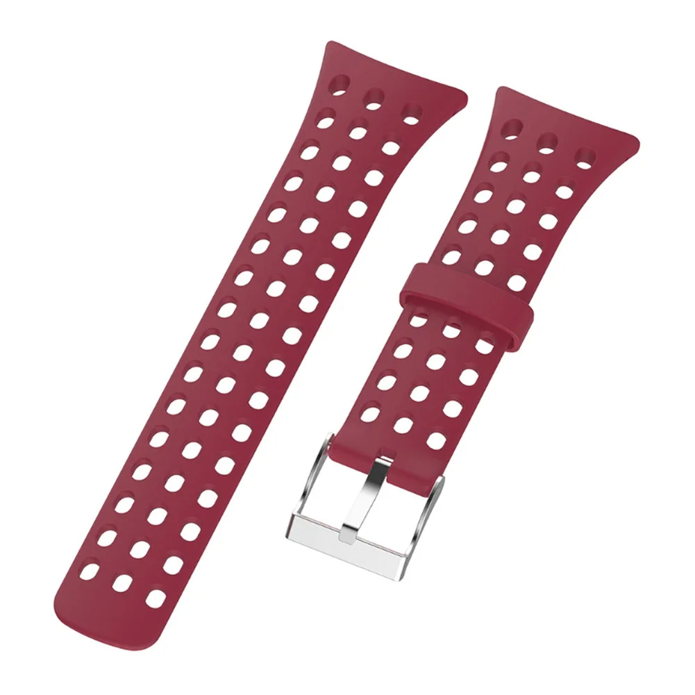 1 Pcs Men Replacement Silicone Watch Band Strap Compatible SUUNTO M1 M2 M4 M5 M Series 8899 - Цвет: Красный