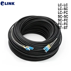 Outdoor CPRI Fiber optic Patch cord 50mtr LC SC FC ST 4 cores SM MM multimode patch cable Singlemode FTTH FTTA jumper 4 fibers