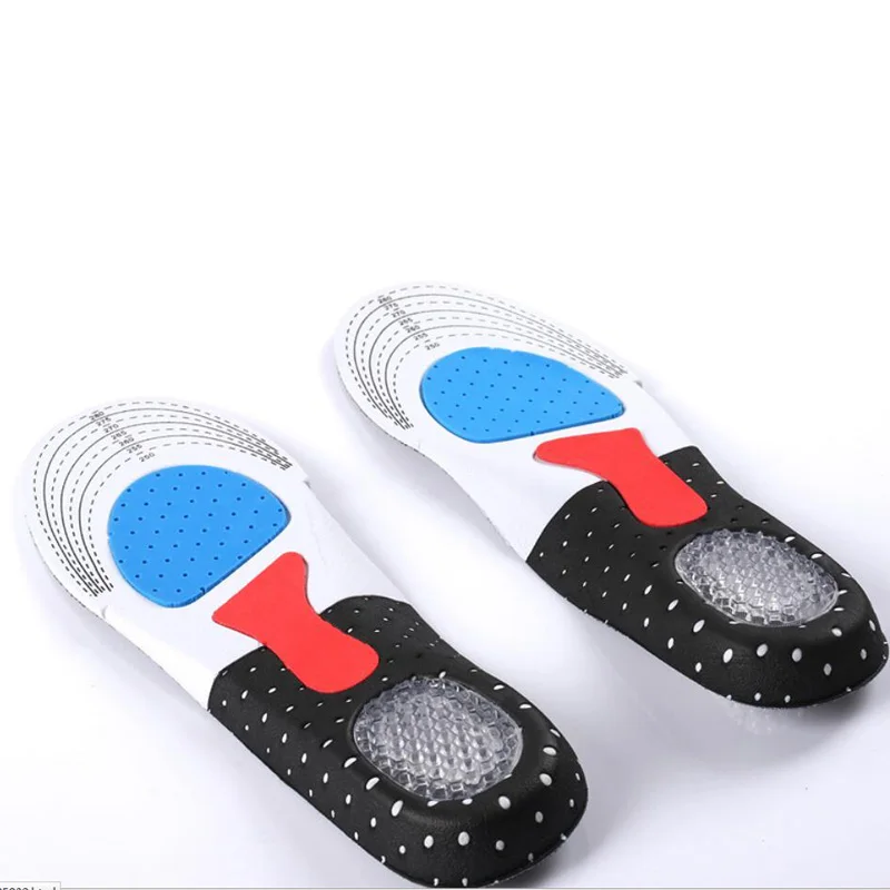 JUP 3 Pairs Can Be Free to Cut Gel insoles Shoes Men Women Elastic Shock Absorption Insoles Sweat Absorbing Protect Shoe Insoles