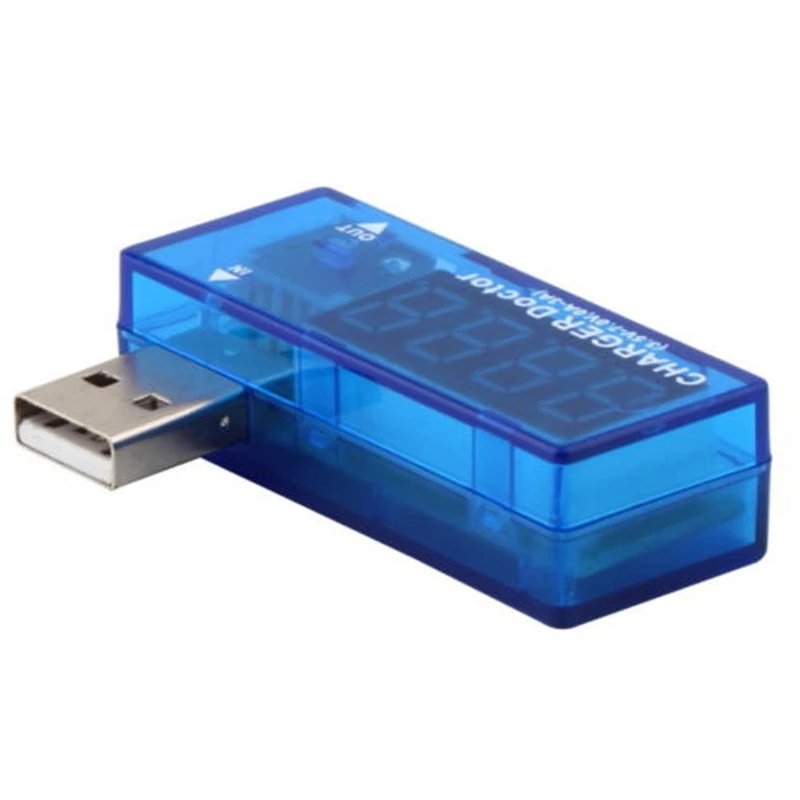 Цифровой USB Мобильный зарядный ток тестер напряжения метр мини USB зарядное устройство Доктор Вольтметр Амперметр автомобильное зарядное устройство