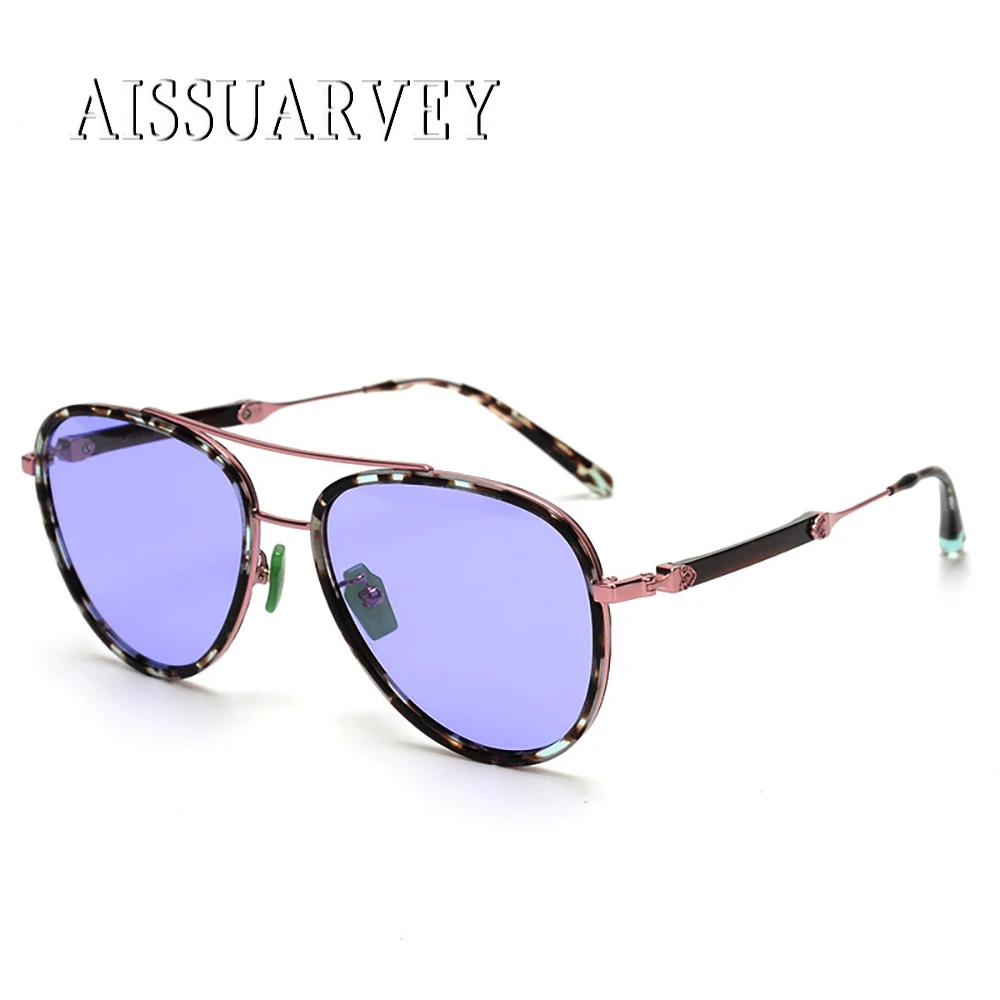 

2019 Acetate Titanium Luxury Brand Designer UV400 High Quality Polarized Sunglasses for Man Woman Driving Oversize Glasses