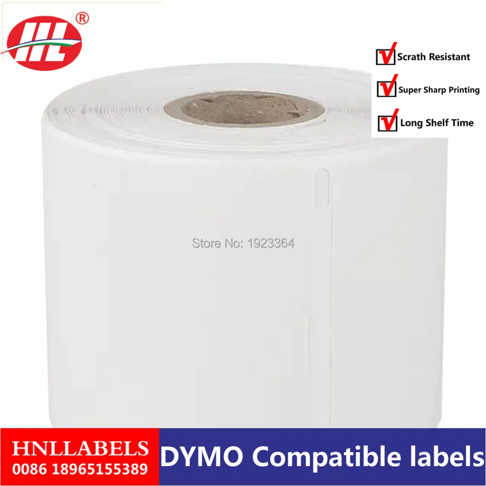 Совместимый с DYMO Ленточные этикетки от DYMO 30256 59 мм* 101 300 этикетки(DYMO 30256