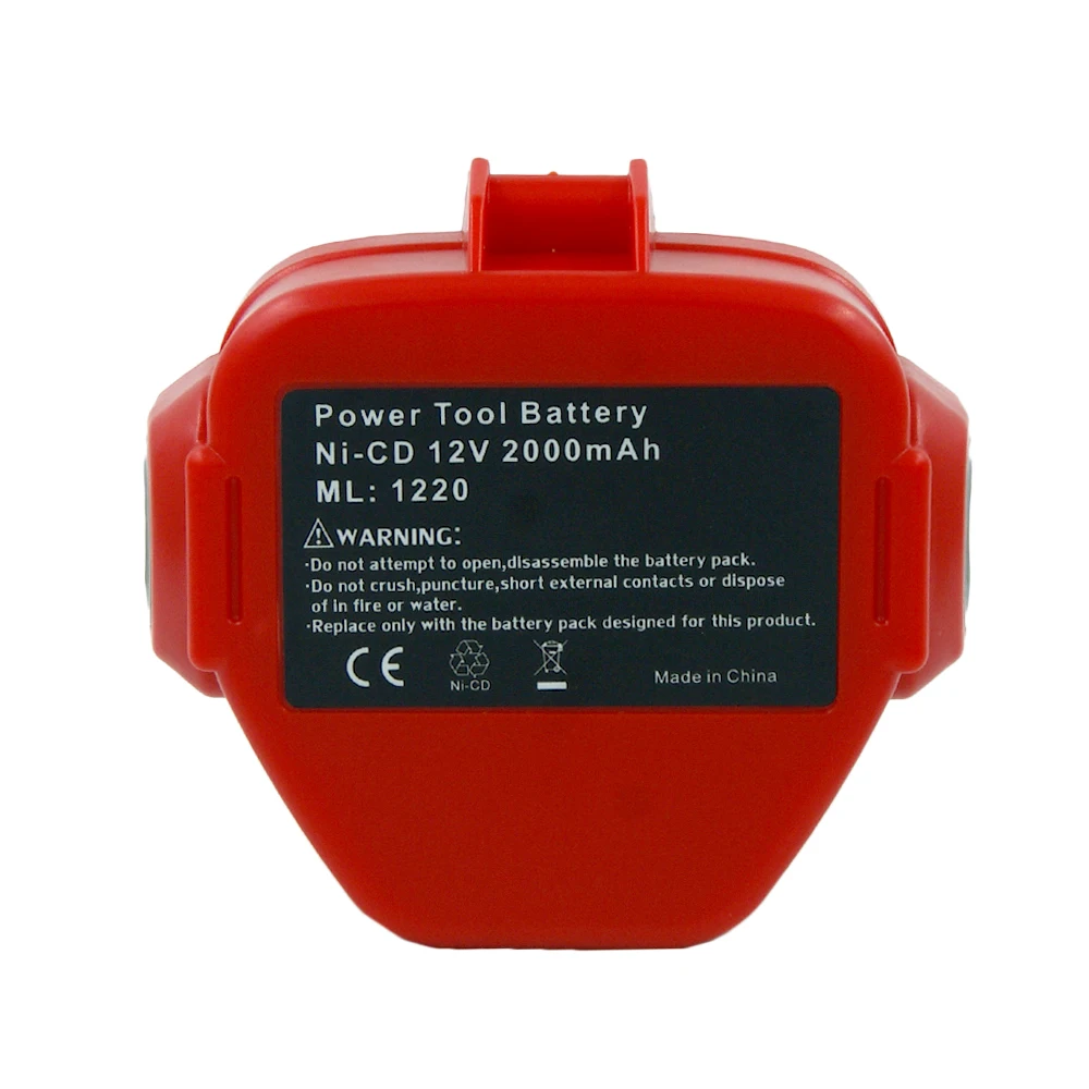 Ceny 2X NI CD 12V 2.0A PA12 wymienna bateria dla Makita elektronarzędzia 192598 2 6271D 638347 8 1220 1222 1233S 1235 1235A 1235B