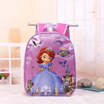 

Fashion Superhero Movie Spider-Man Boys Backpack Girls Lovely Princess School Bag Baby Kindergarten Backpacks For Girls Boys