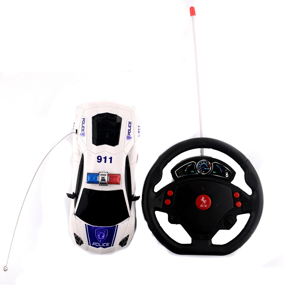 1:24 Электрический Полицейский RC автомобили вспышки машины на пульте дистанционного управления радио управления автомобили игрушки для детей мальчиков подарки