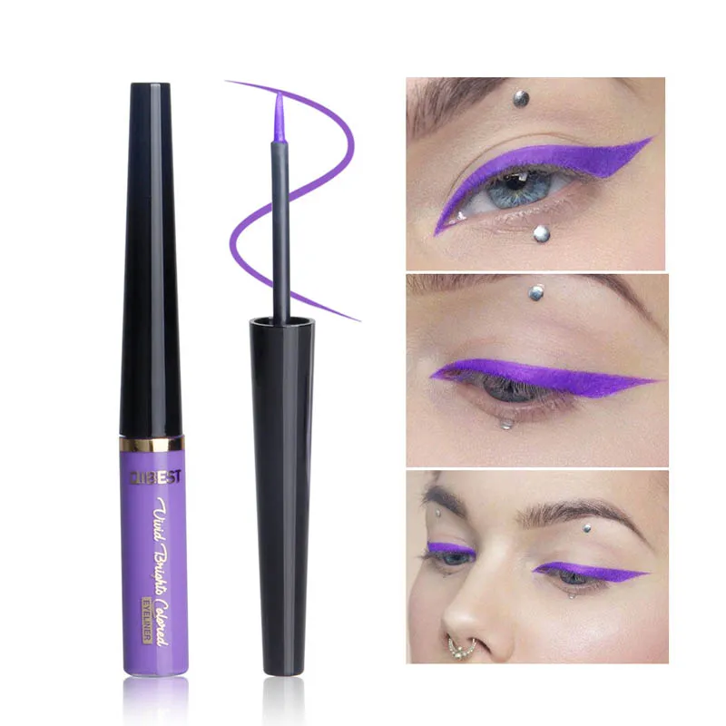 

Hot Sale Matte Liquid Eyeliner Pen Long-Lasting Colorful Eye Liner Pencil Cosmetics 16 Colors JLRS 2018