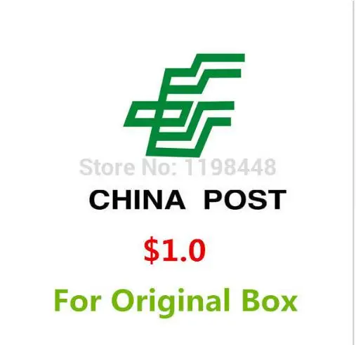 

Shipping cost $2.0 USD! Special link for original box. Don't sell separately