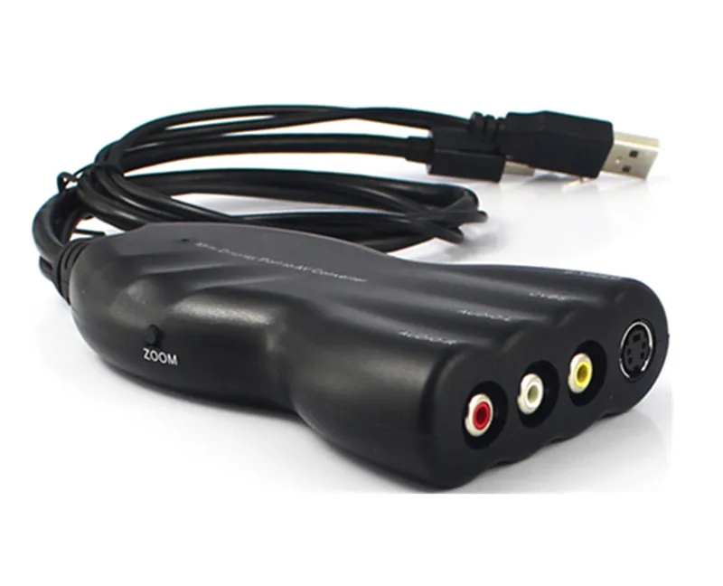 TMini Display Port DP to VideoS-Video Converte Adapter Audio In-Out,Female Connector,NTSC,USB Power,For CRTLCD TV Free Shipping (4)