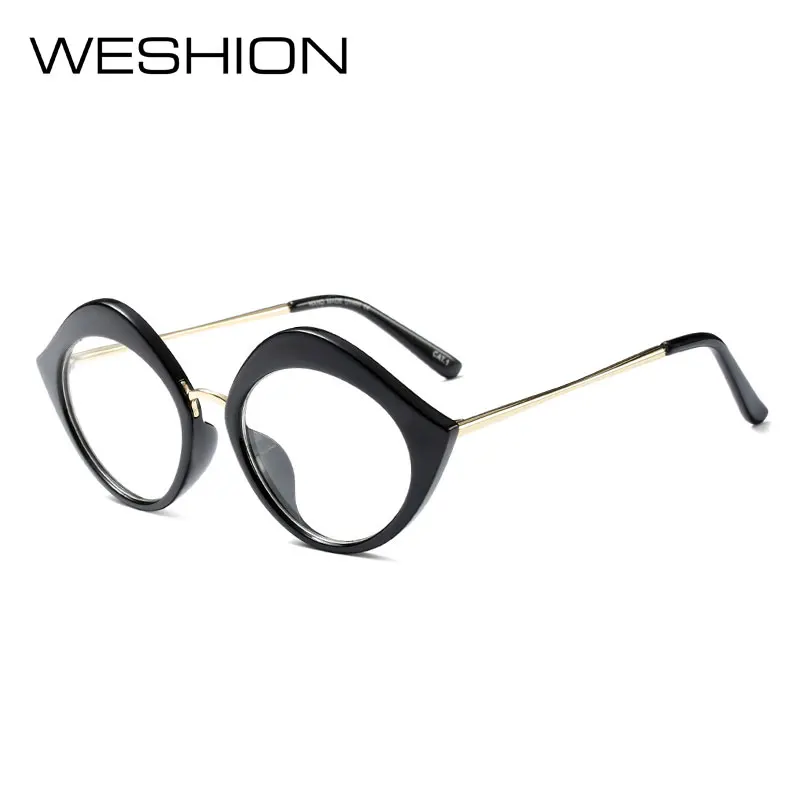 Зажимы по рецепту очки в круглой оправе Для женщин девочек компьютерные очки прозрачные оптические линзы для близорукости игровые очки De Vue UV400