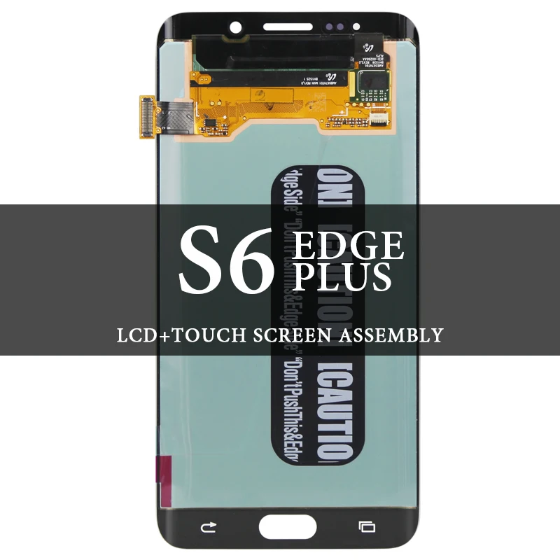 

For Samsung S6 Edge Plus LCD 5.7'' G928F LCD Blue White Gray Gold No Dead Pixel Tested AMOLED Digitizer Display Replacement