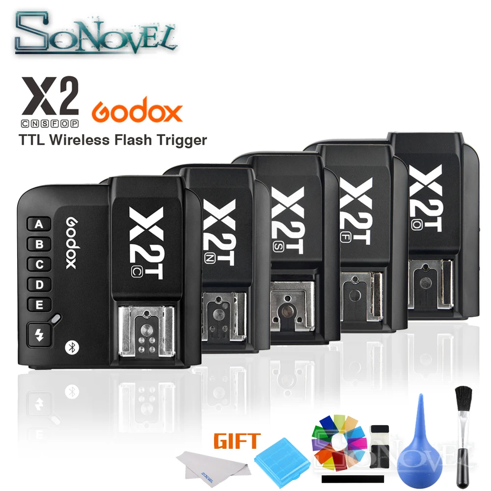 Godox X2T-C X2T-N X2T-S X2T-F X2T-O TTL 1/8000s