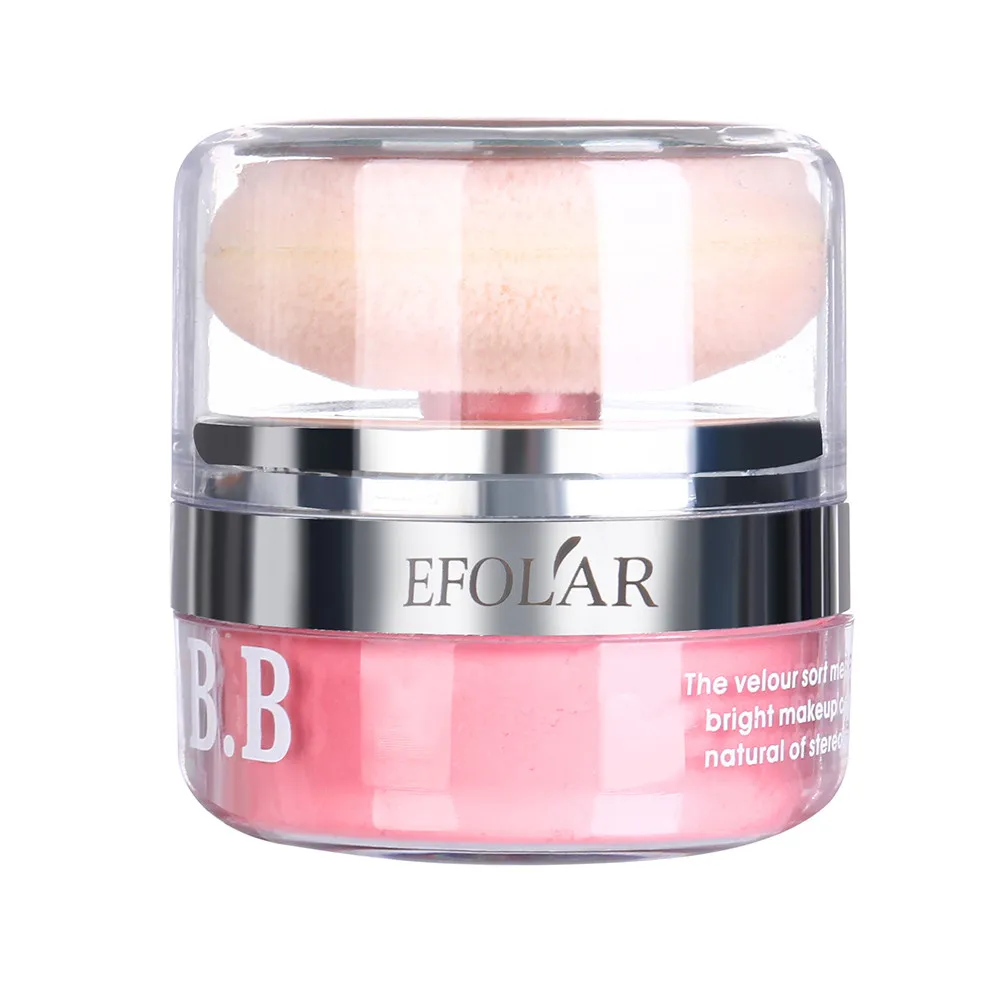 

ISHOWTIENDA High Quality Blusher Powder Women Blush Girls 3D Pure Mineral Face Cheek Soft Natural Blush Cosmetic With Sponge #WL