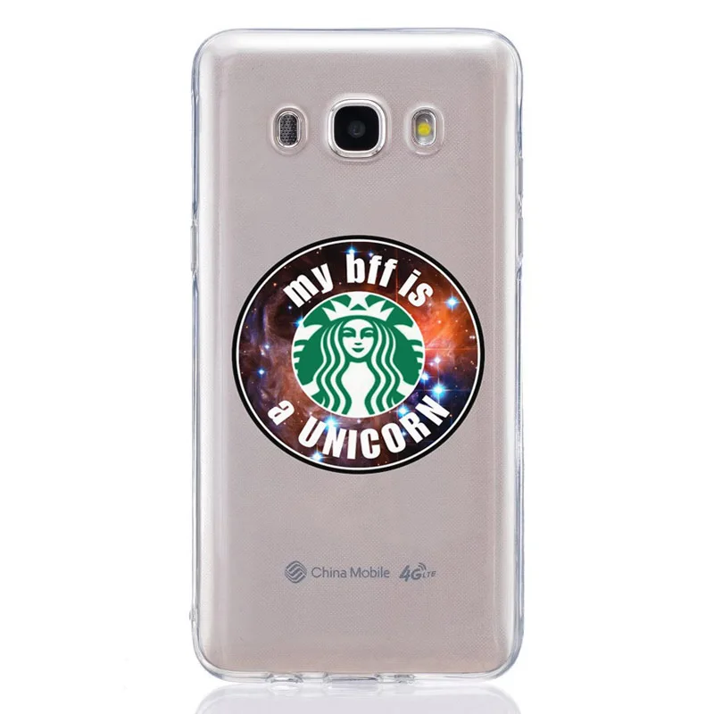 For Samsung Galaxy A3 A5 2016 2017 A300 A320F A510 A520F TPU Colorful Soft Starbucks pattern Design Cover Case Fundas F302