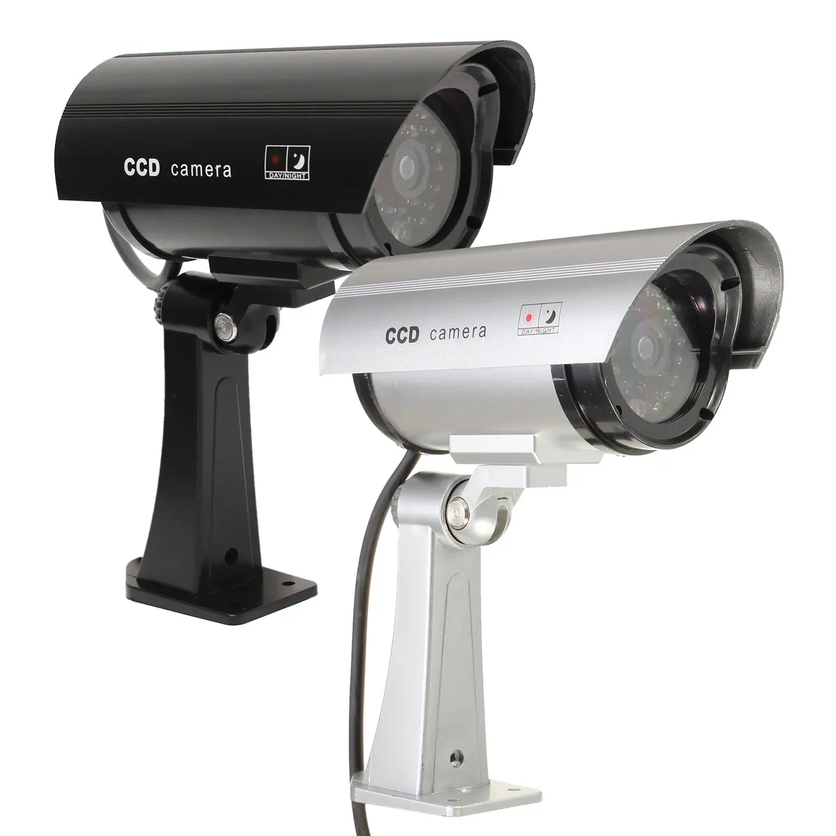 

Safurance Indoor Outdoor Solar Power Dummy Fake Imitation Home CCTV Security Camera LED Safety
