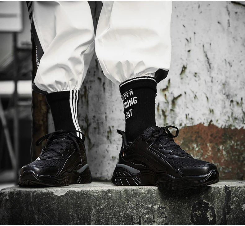 Men's Casual Shoes Chunky Sneaker Mens High Platform Dad Shoes Men Sneakers Mesh Footwear Brand Trainers Sneakers Men Spring New (5)