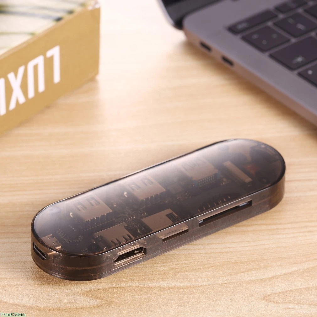 USB3.0 для Apple Тип-c конвертер мультимедийного интерфейса высокой четкости складной портативный Тип c концентратор Тип usb C к HDMI адаптер USB 3,0
