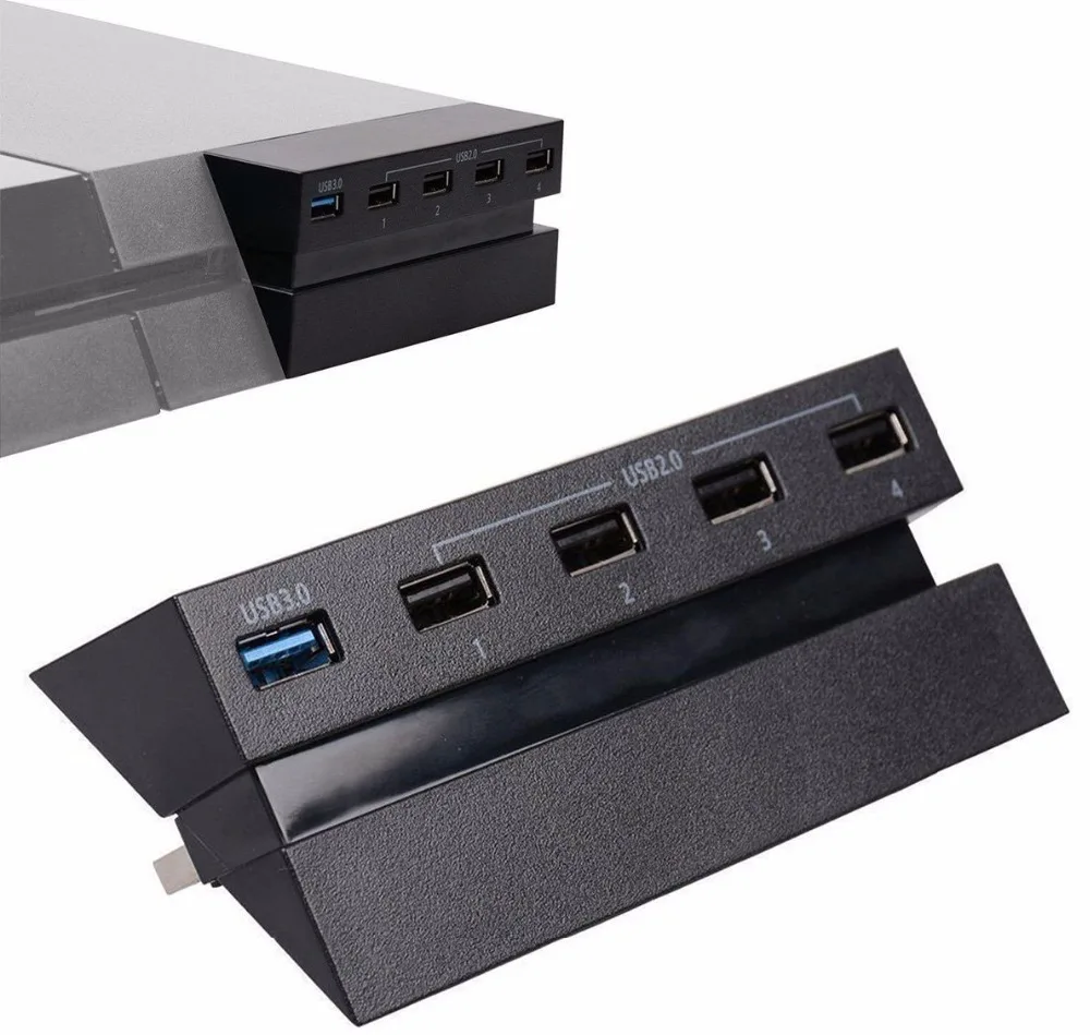 

Sanchow USB HUB 3.0 For PS4 Sony PlayStations 4 USB 2.0/3.0 Converter 2 to 5 Switch USB Extender PS 4 console Game Accessories
