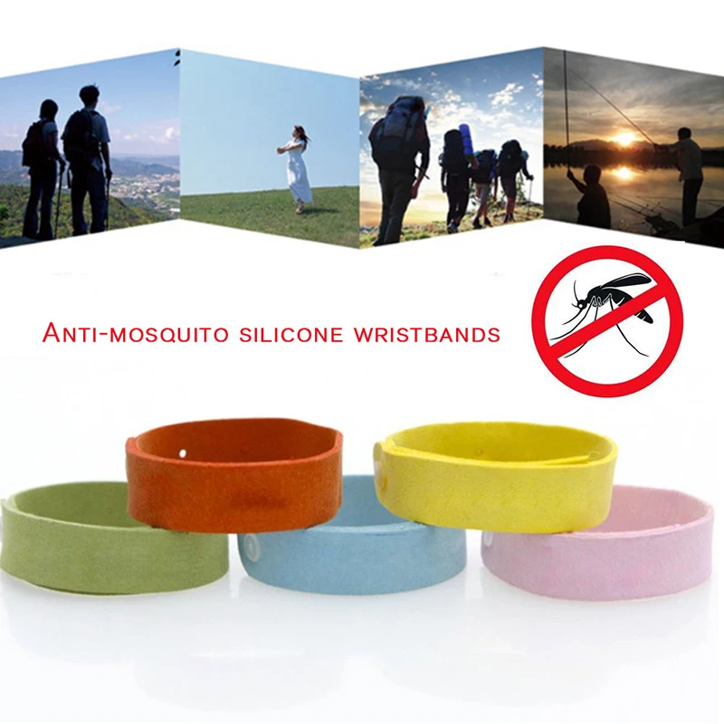 

Fragrant Oil Mosquito Killer Wristband Mosquito Killer Fishing Beautiful Anti-Mosquito Band Pest Control Camping Summer