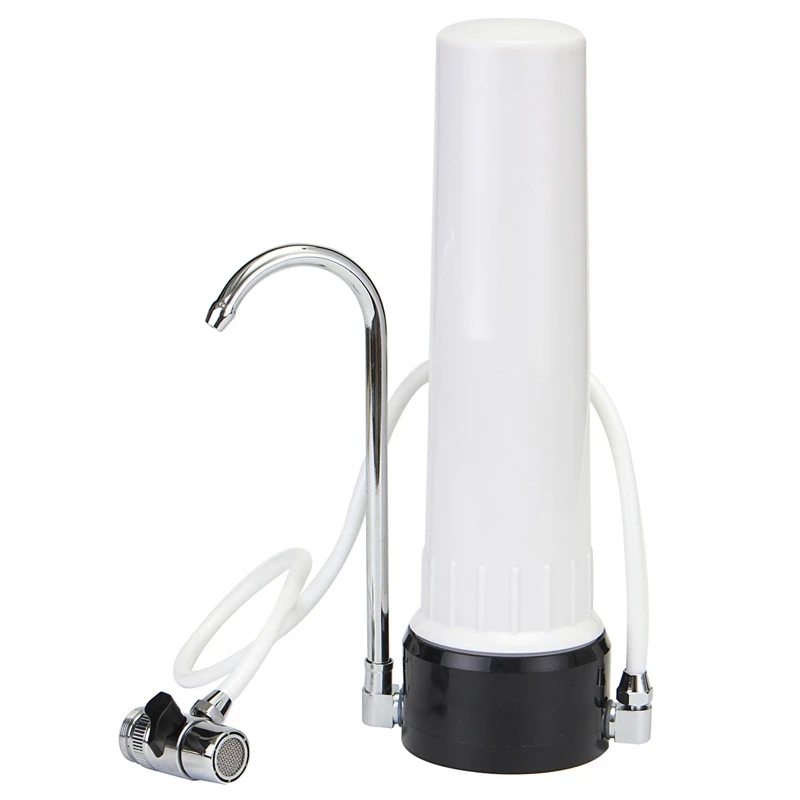 

Kitchen Water Purifier Faucet Tap Filter Countertop Ceramic Activated Carbon Faucet Clean Filter Drinking Household