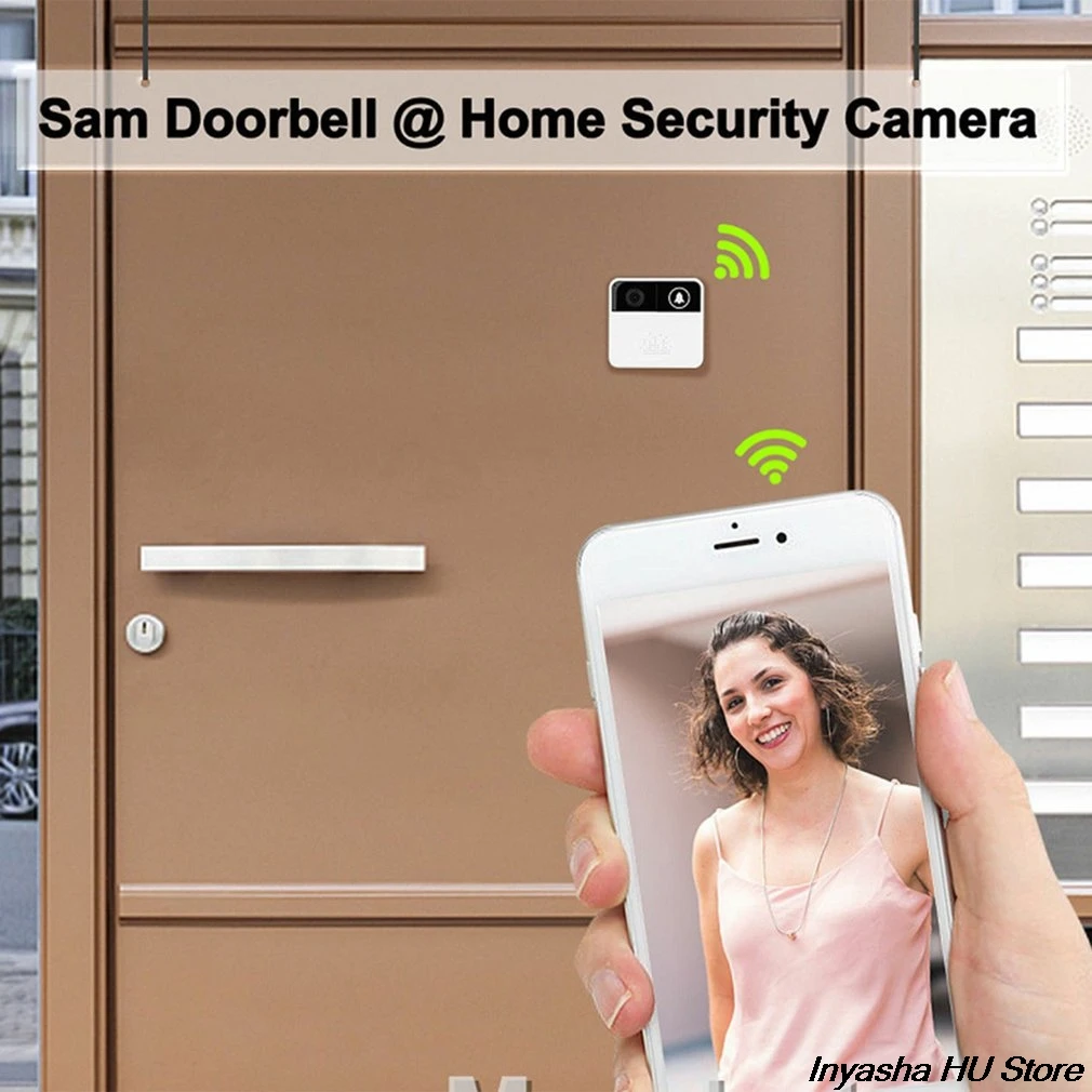 

Smart Wifi Video Intercom System Doorbell Wireless Hd Video Camera Ring Motion Detection Night Vision